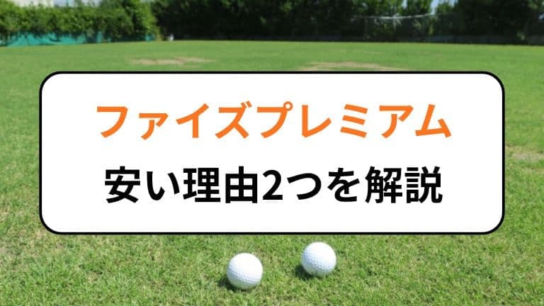 ファイズプレミアムが安い理由2つを解説
